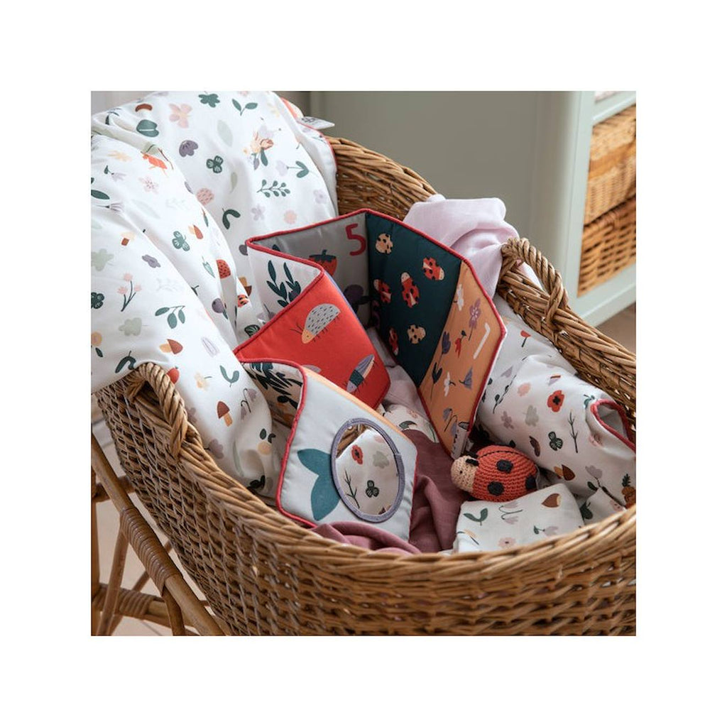 Livre d'activités en tissu pixie land bleu