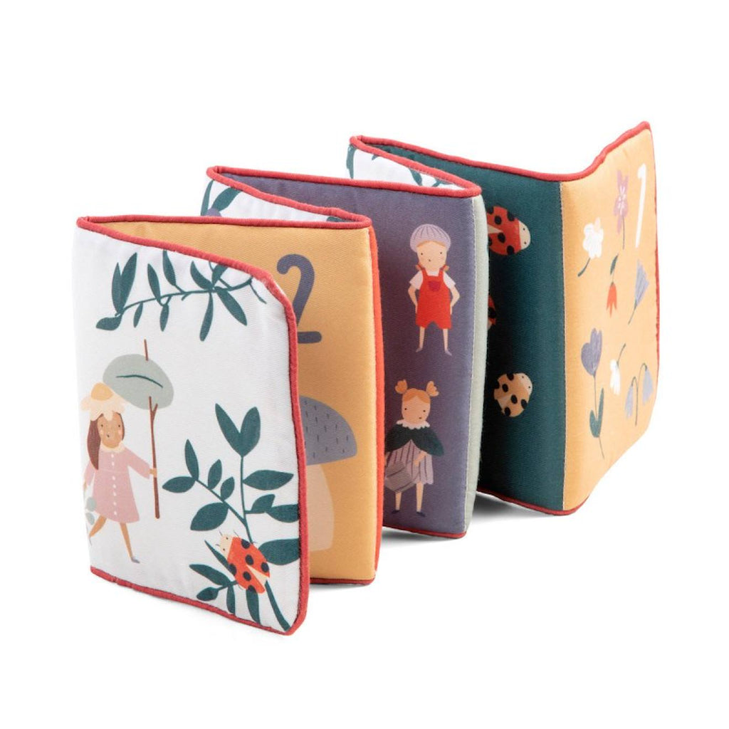 Livre d'activités en tissu pixie land bleu