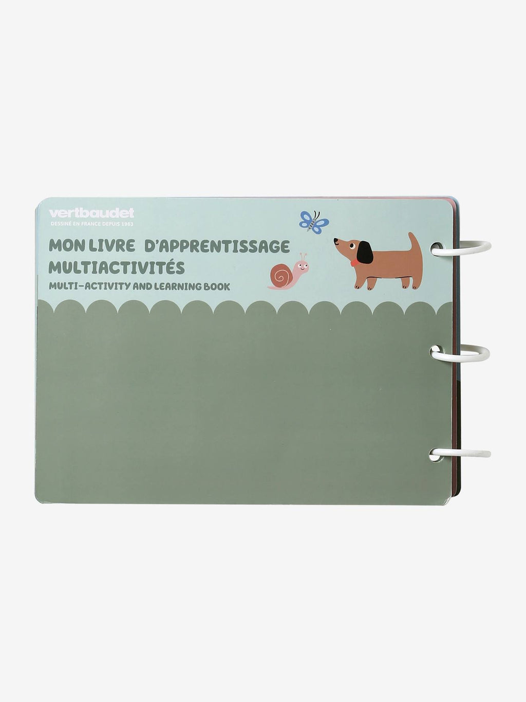 Livré d'apprentissage multi-activités multicolore