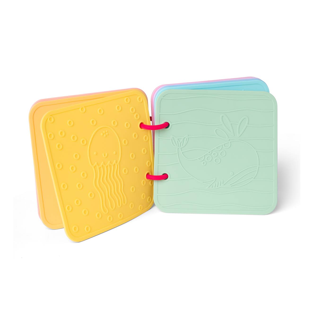 Livre de bain en silicone rose