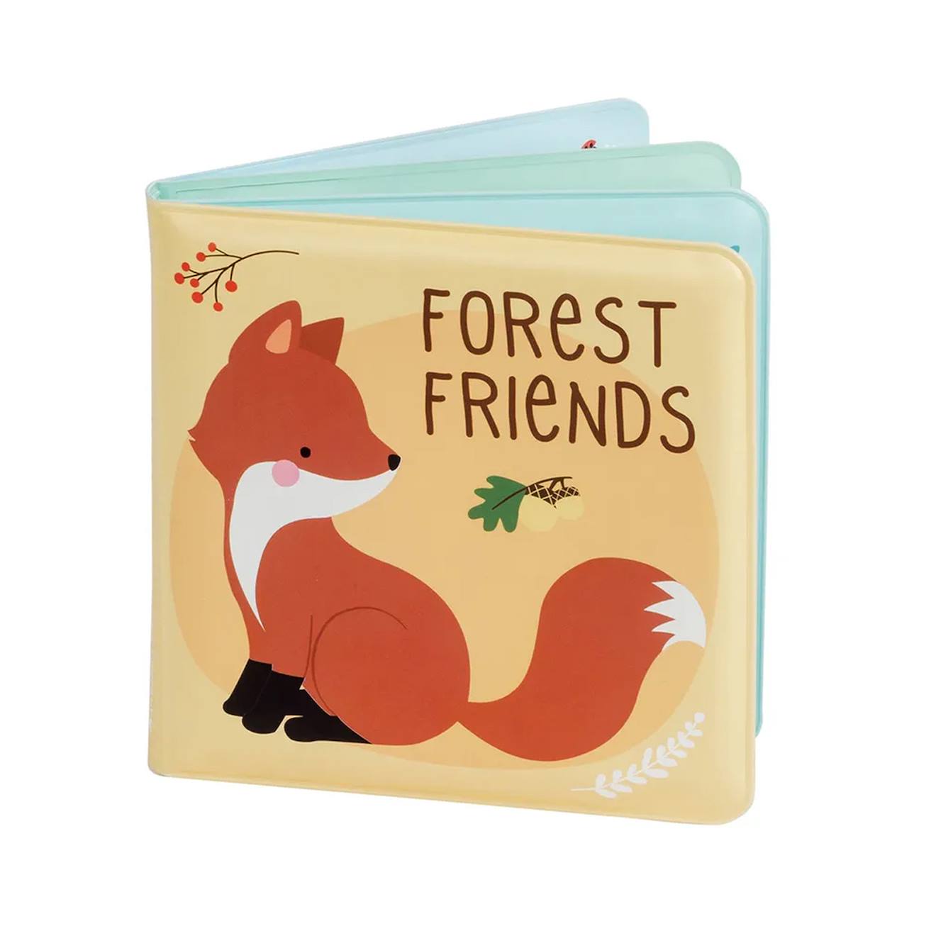 Livre de bain pour enfant les amis de la forêt multicolore