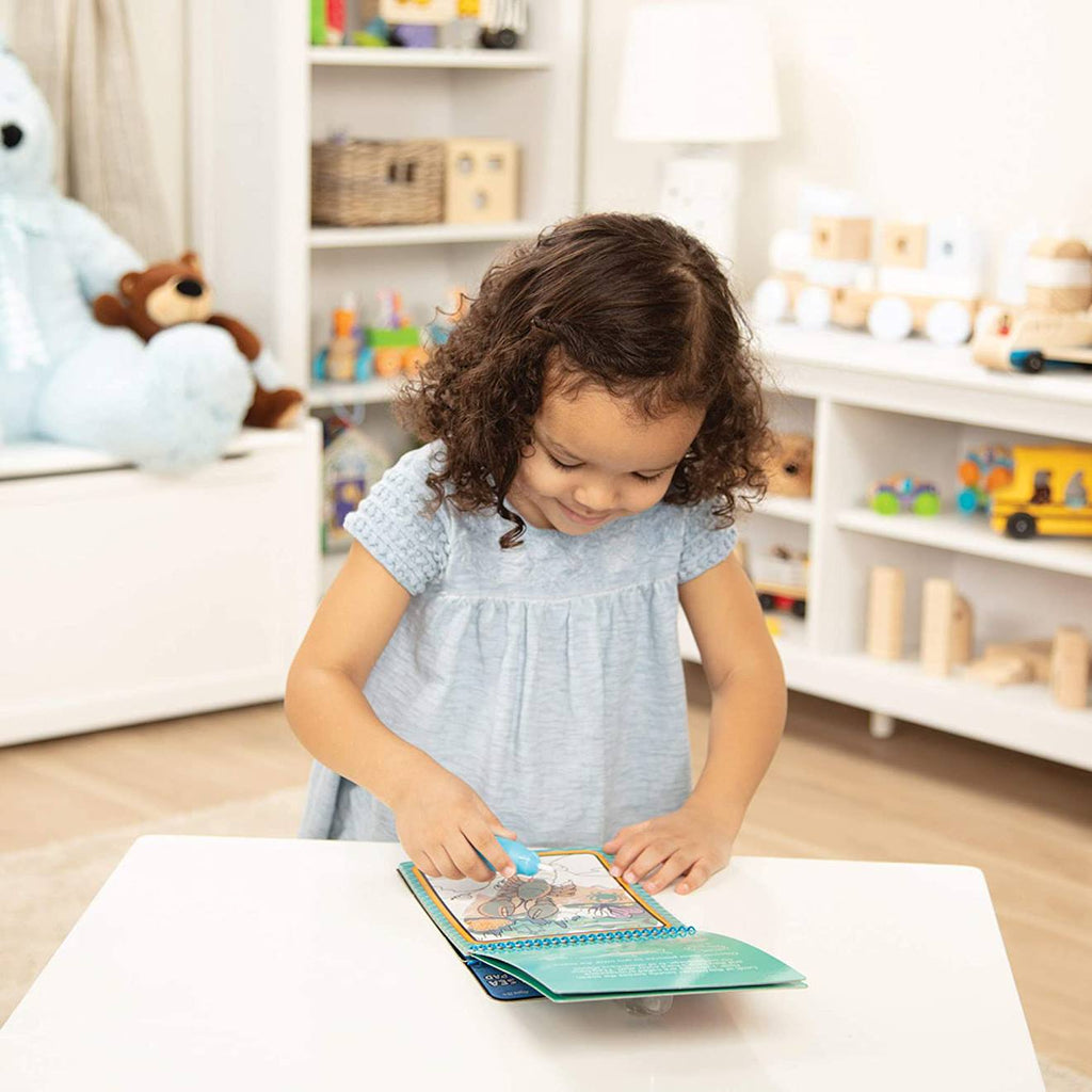 Livré de coloriage pour enfant water wow - sous la mer bleu