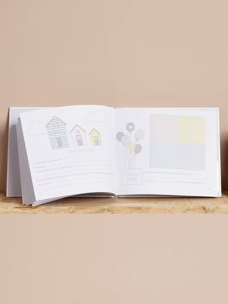 Livre de naissance blanc - Vertbaudet