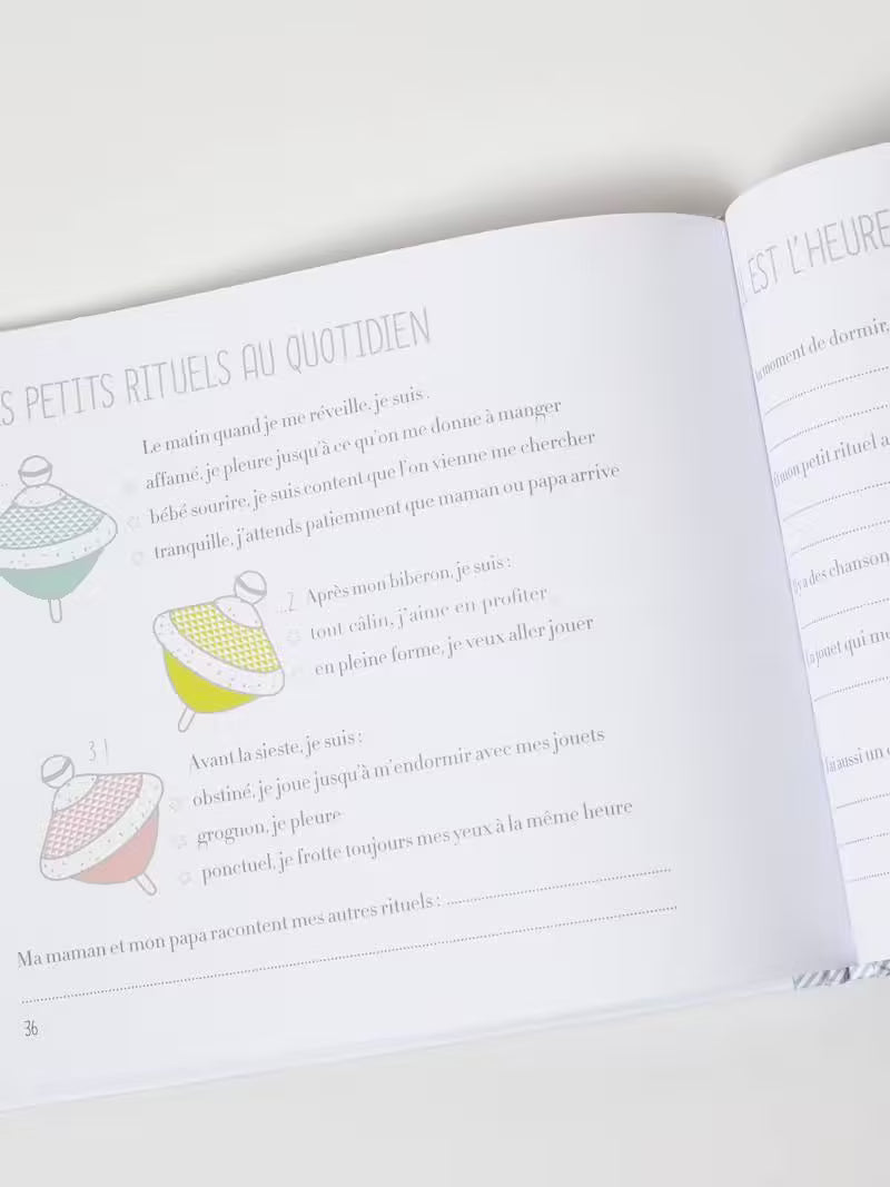 Livre de naissance blanc - Vertbaudet