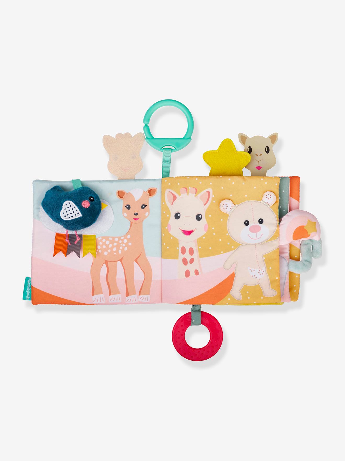 Livre des découvertes Sophie la Girafe - vulli multicolore
