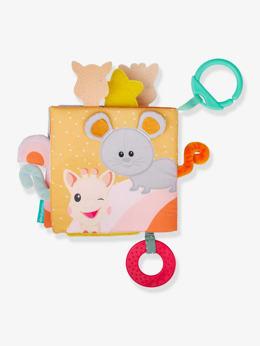 Livre des découvertes Sophie la Girafe - vulli multicolore