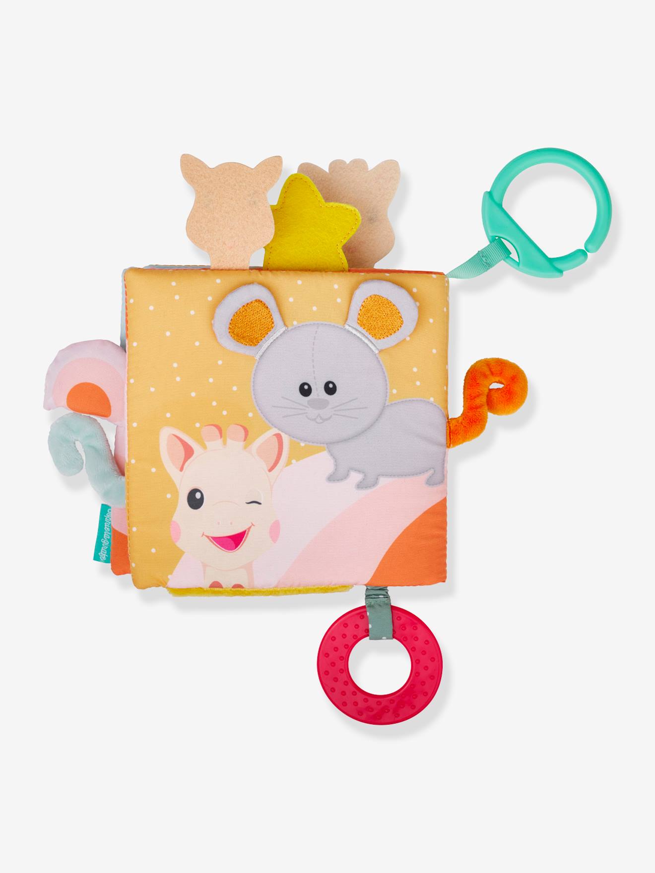Livre des découvertes Sophie la Girafe - vulli multicolore