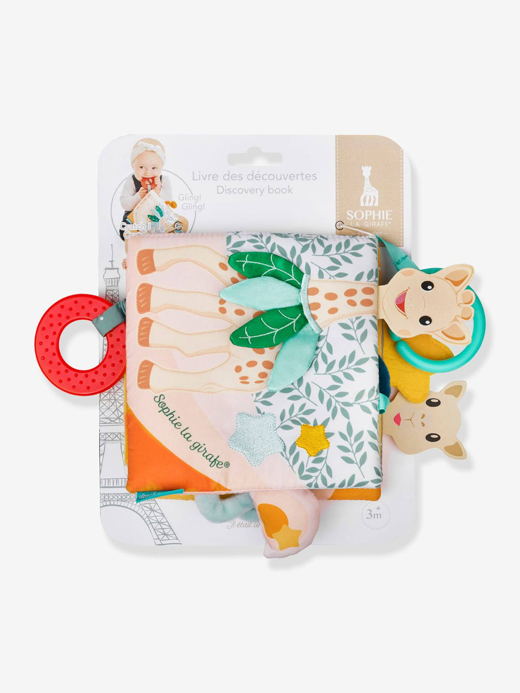 Livre des découvertes Sophie la Girafe - vulli multicolore