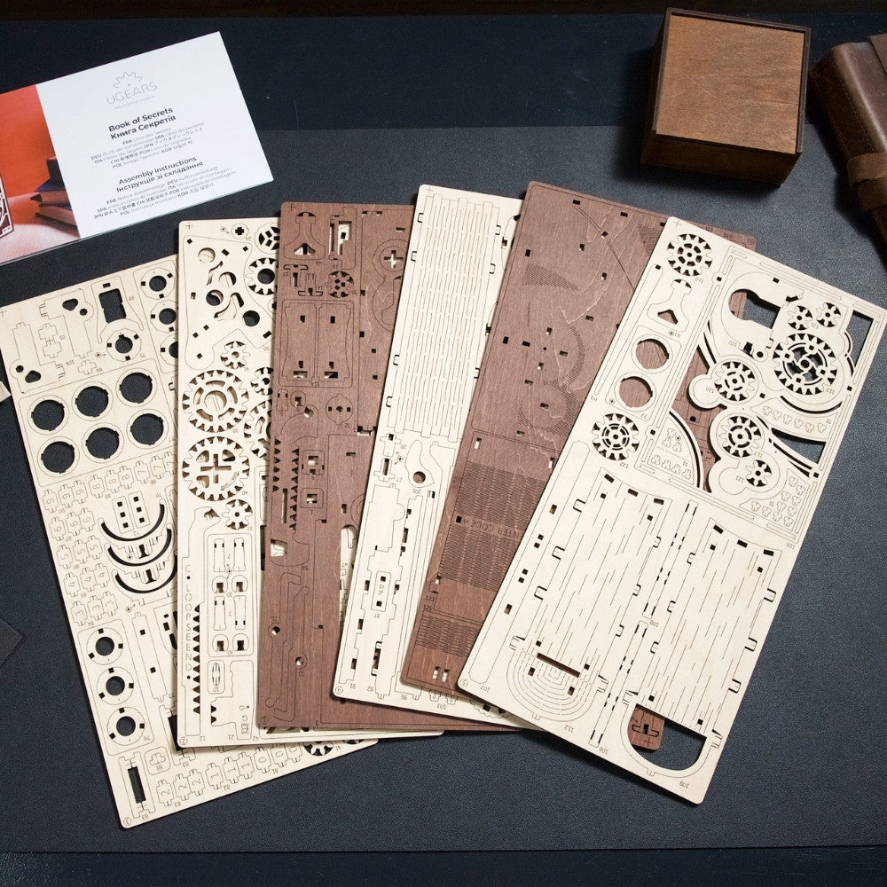 Livre des Secrets à Monter - Maquette Bois