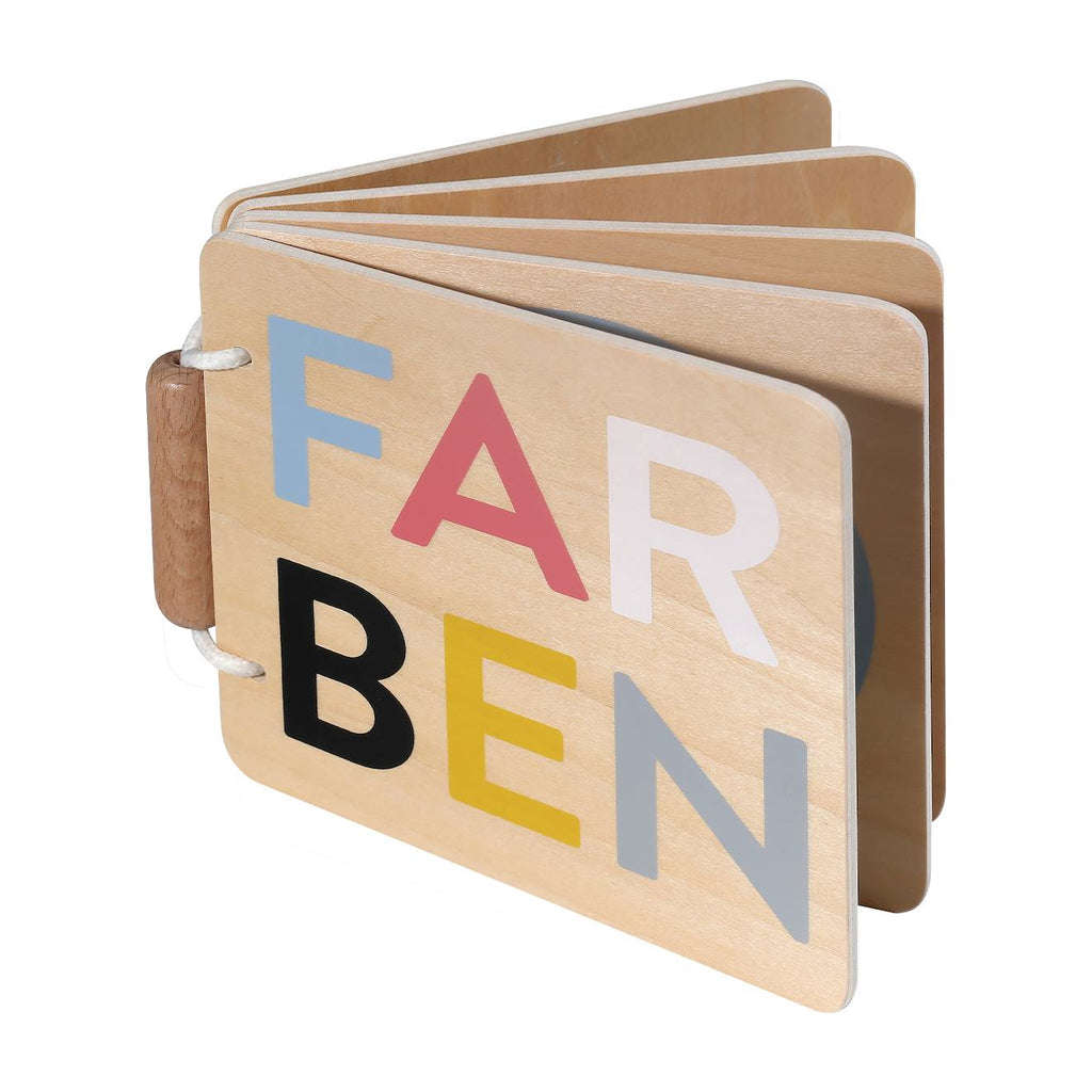 Livré d'éveil en bois