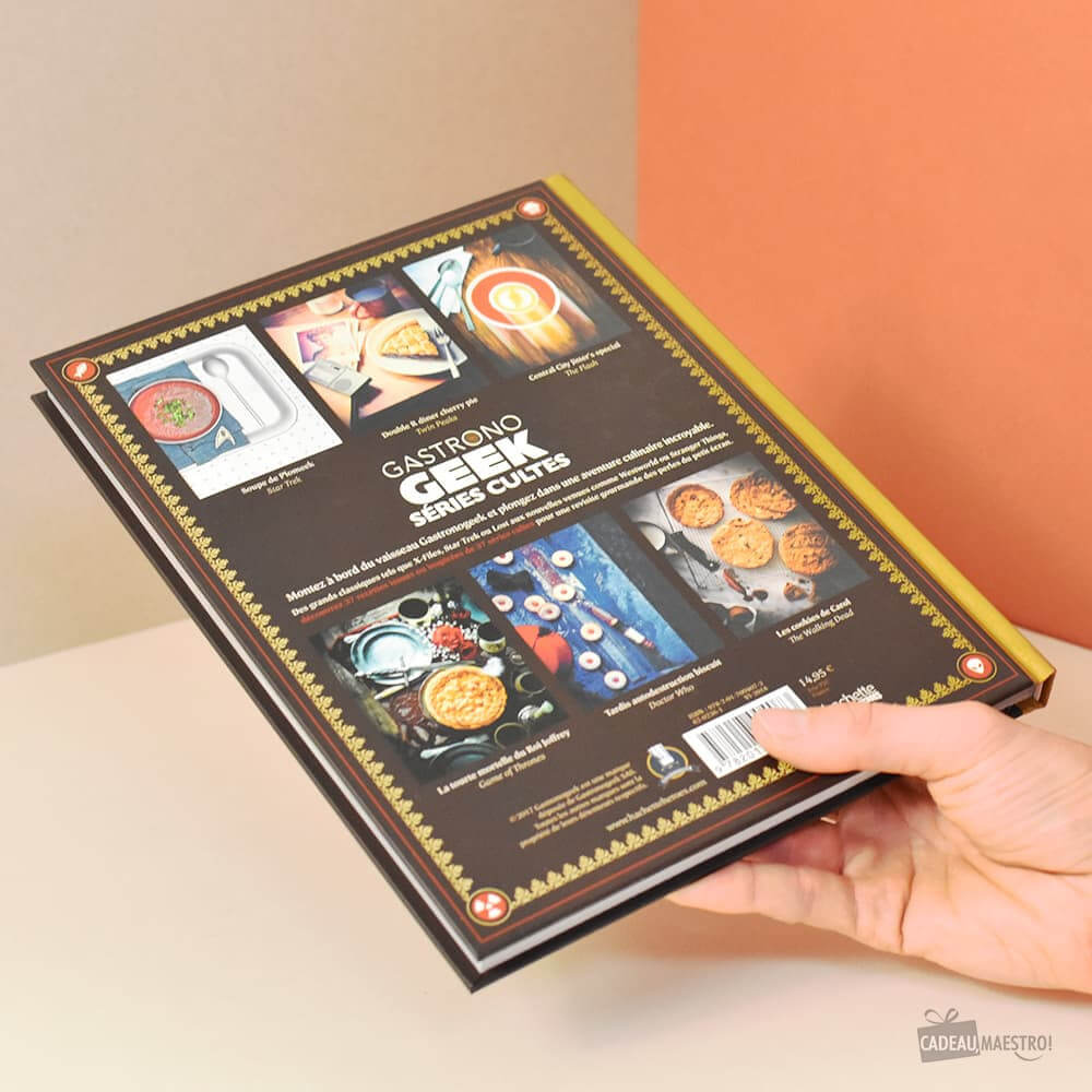 Le Livre Gastronogeek Séries Cultes - Livre à Offrir Gastronogeek