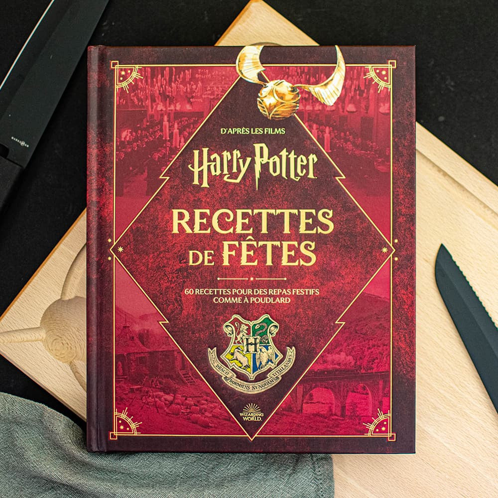 Livre Harry Potter Recettes de Fêtes - Livre à Offrir