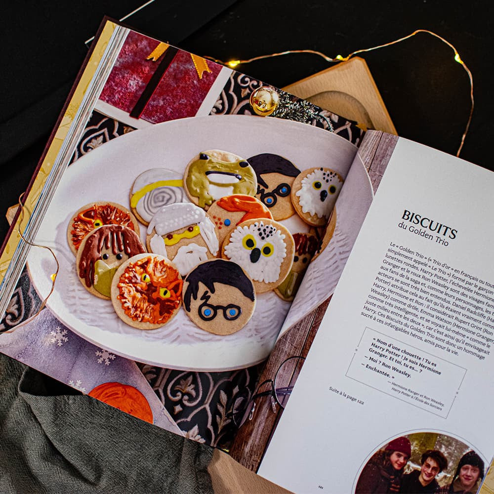 Livre Harry Potter Recettes de Fêtes - Livre à Offrir