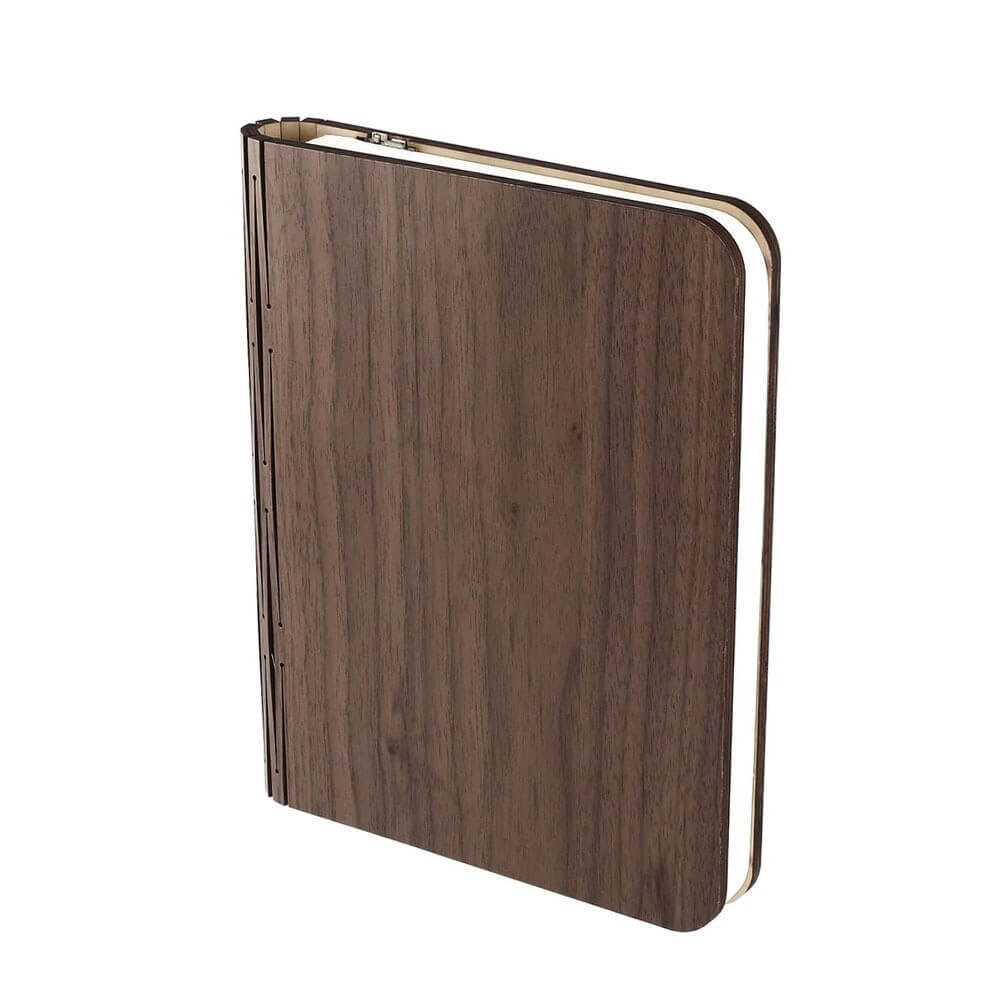 Livre Lumineux Effet Bois - Lampe Originale CadoMaestro