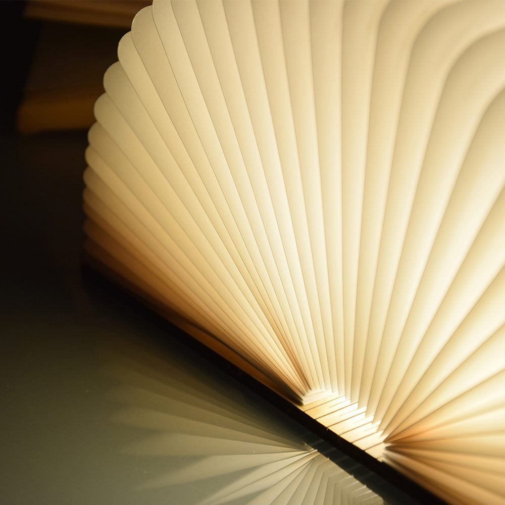 Livre Lumineux Effet Bois - Lampe Originale CadoMaestro