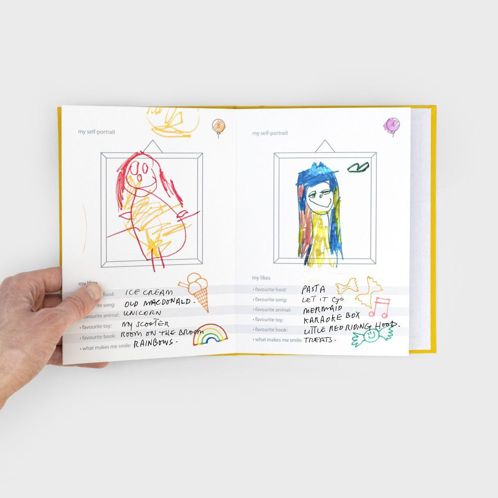 Livre de Souvenirs d'Enfance avec Toise - Livre à Offrir