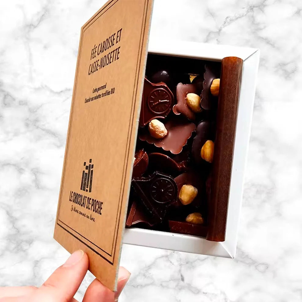 Livre qui cache des chocolats - La surprise gourmande et originale