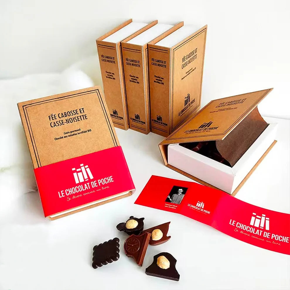 Livre qui cache des chocolats - La surprise gourmande et originale