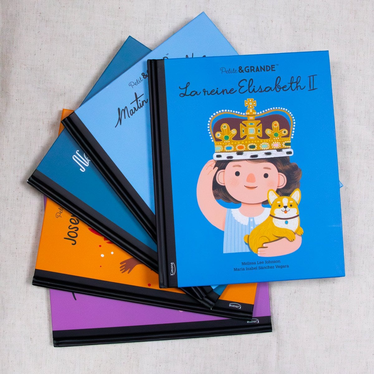 Livres personnages historiques biographies illustrées pour enfant