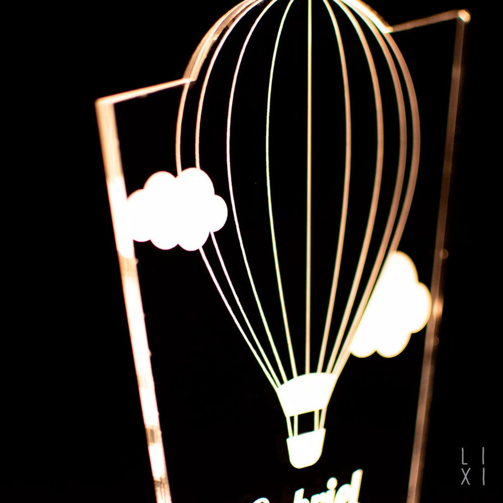 Lampe Lixi Naissance a Personnaliser - Lampe Personnalisée