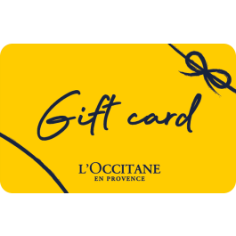 E-carte cadeau L'Occitane en Provence