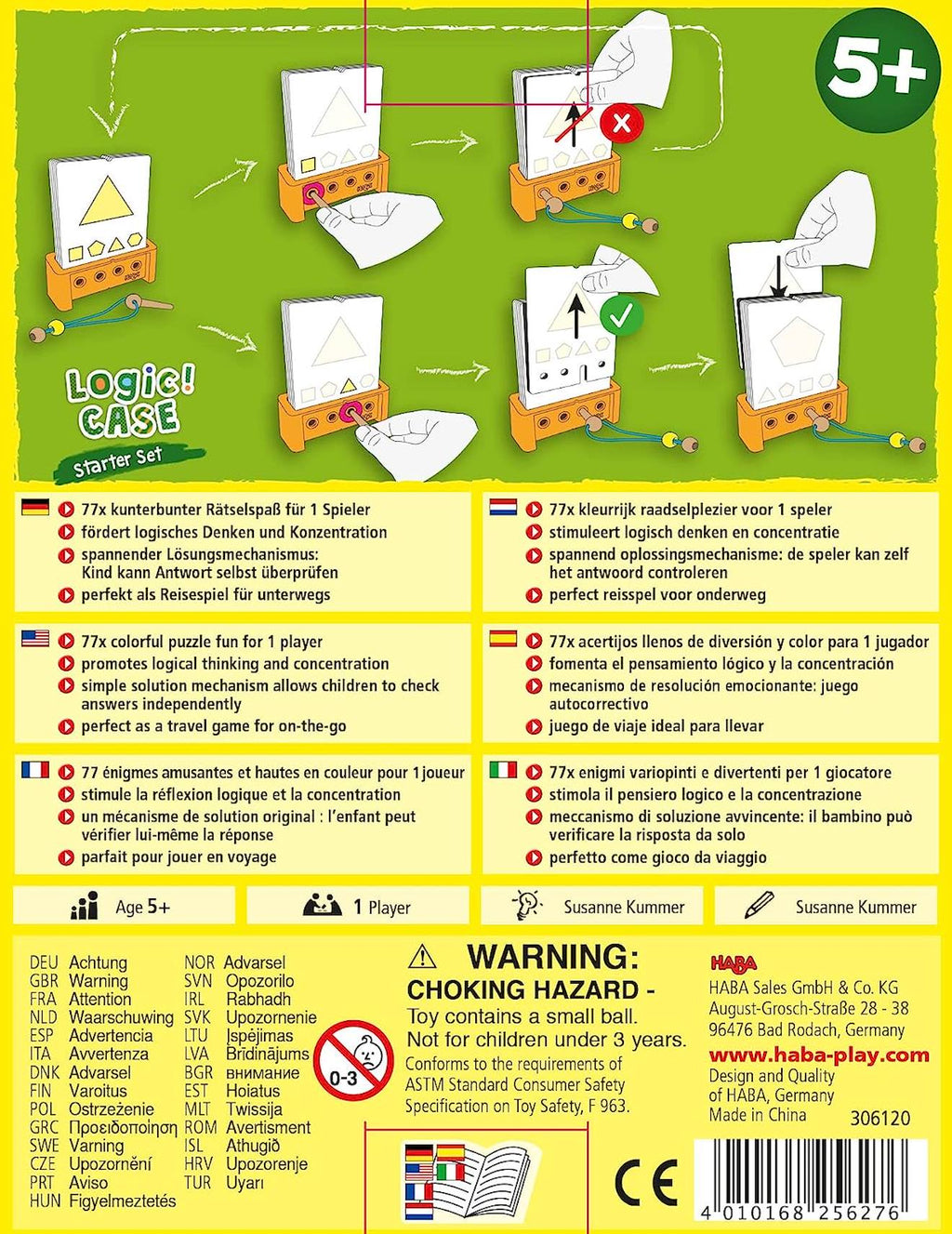 Logic case starter set 5+ jaune