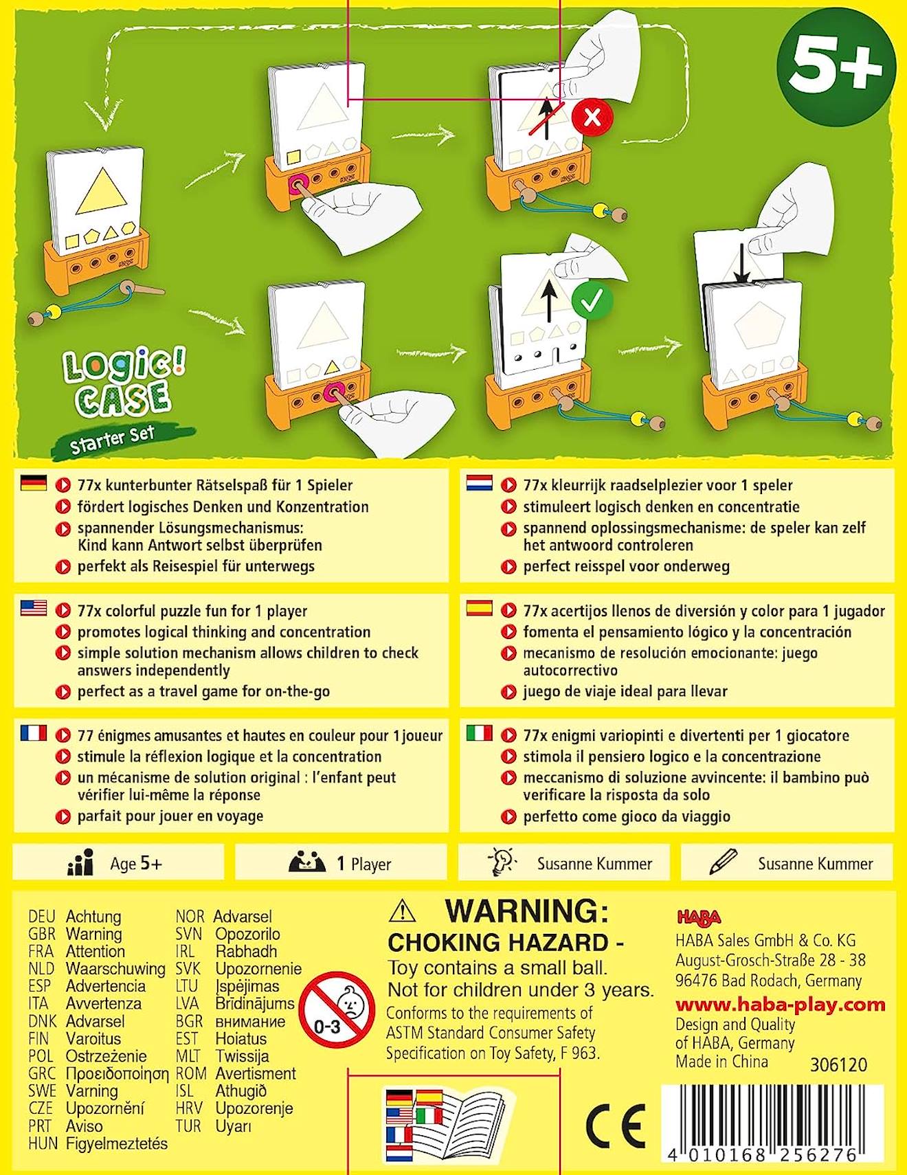 Logic case starter set 5+ jaune