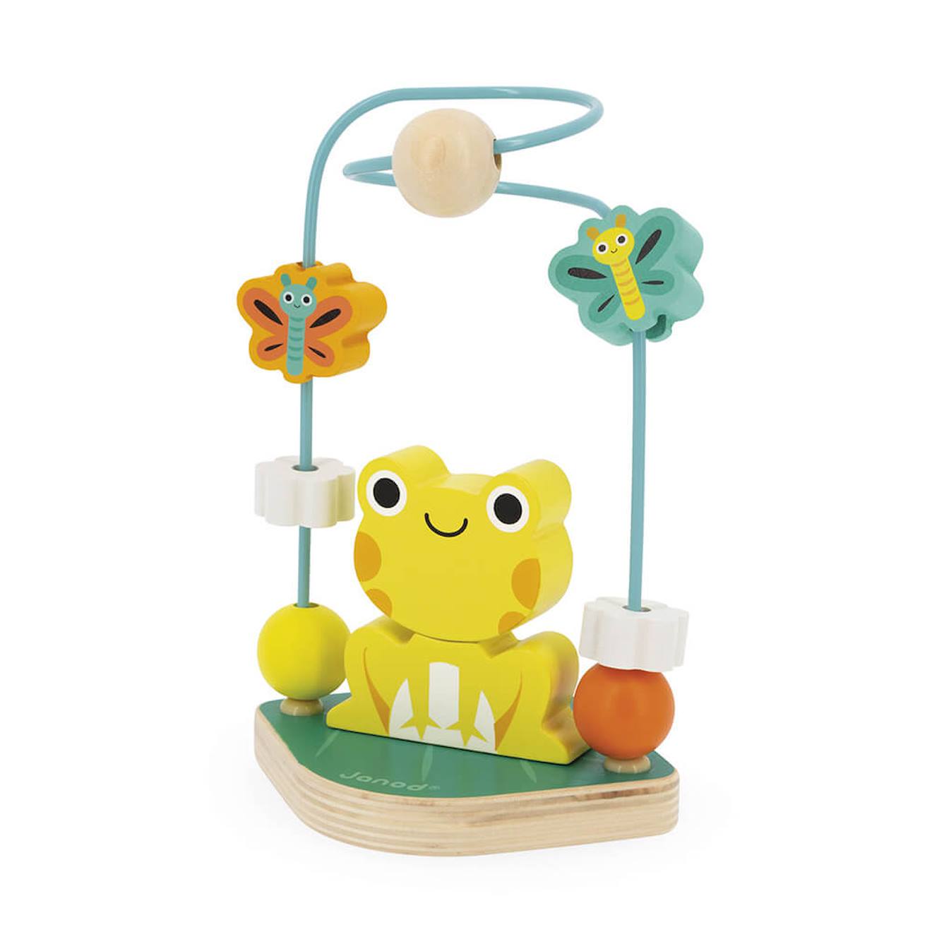 Looping grenouille tropik en bois FSC multicolore