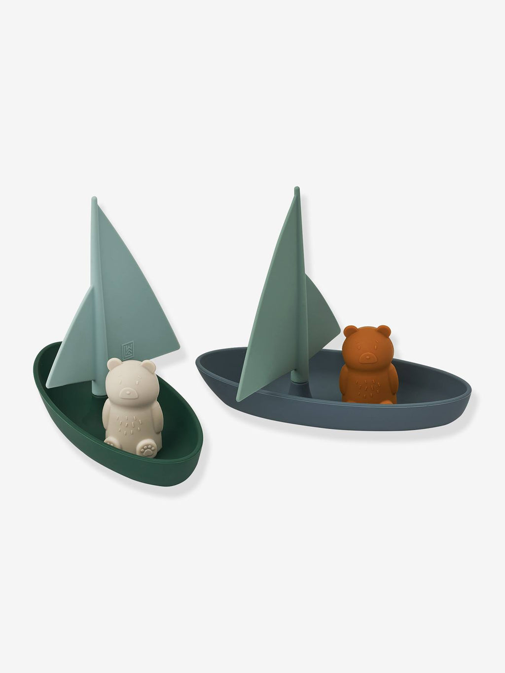 Lot 2 bateaux jouets ensley bleu