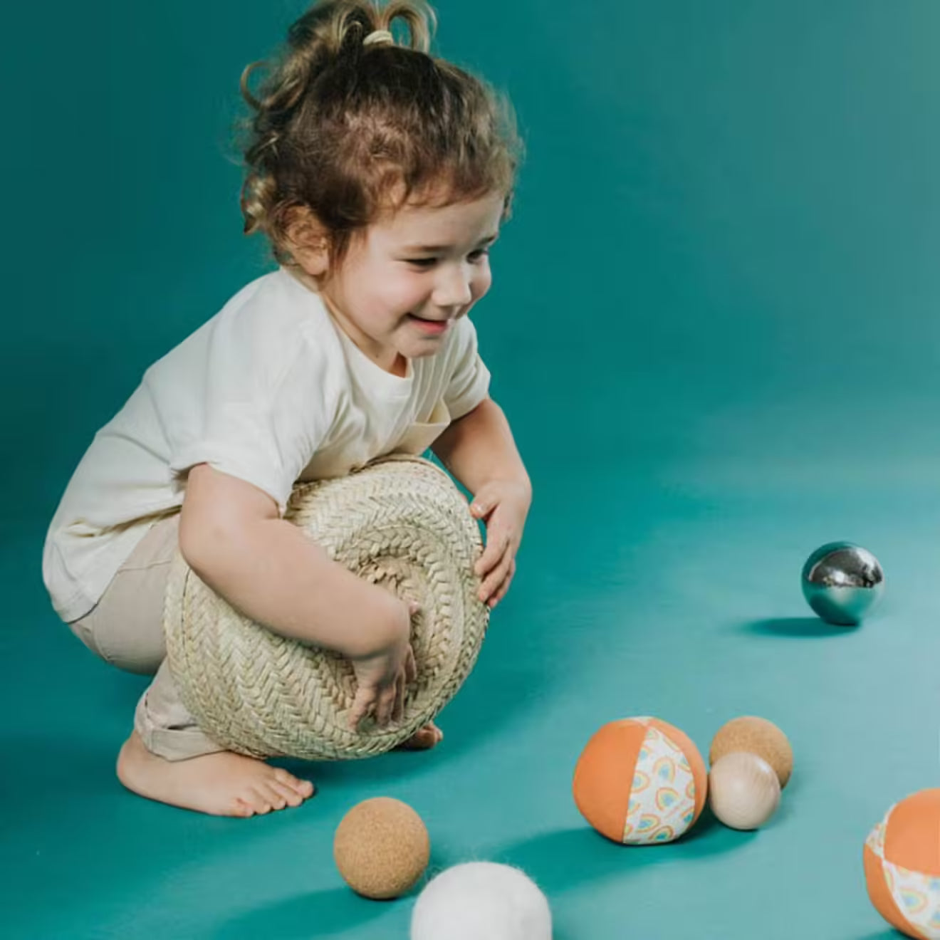 Lot de 5 balles sensorielles – Petit Boum