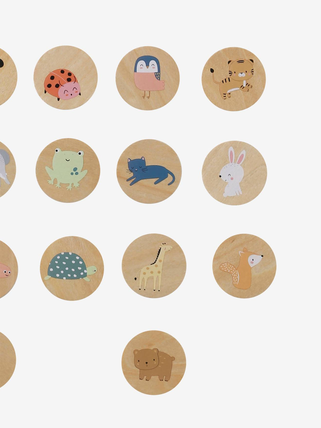 Loto des animaux en bois FSC bois