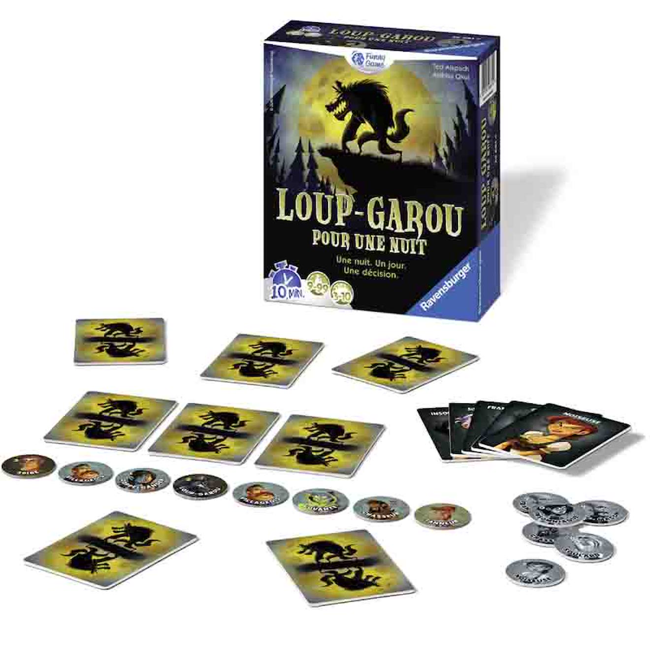 Loup garou pour une nuit multicolore