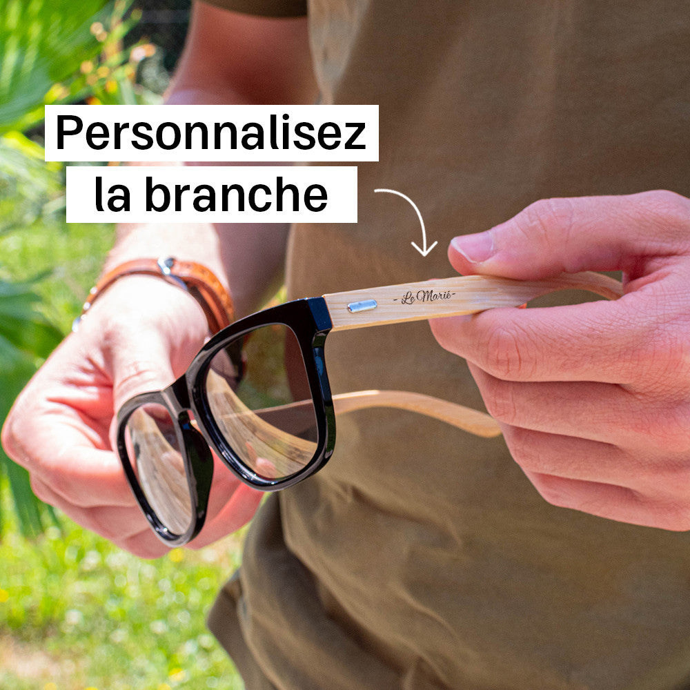 Lunettes de Soleil Mariage à Personnaliser - Mode