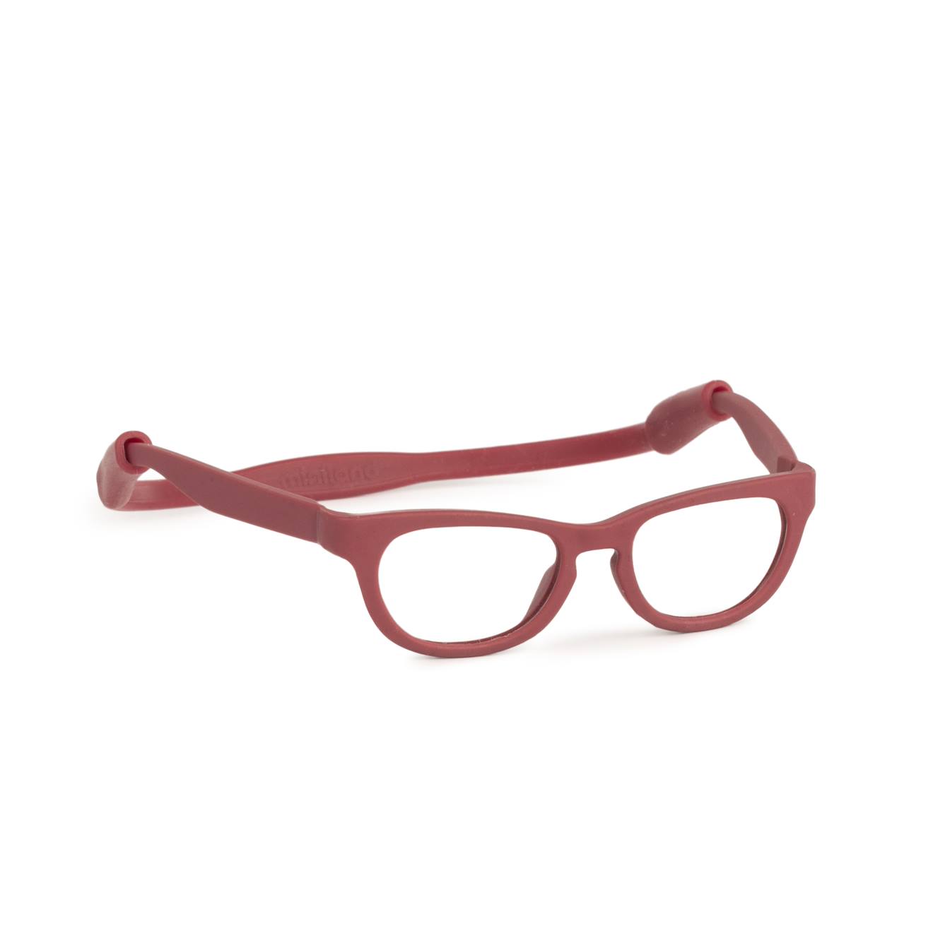 Lunettes terracotta pour poupée rouge