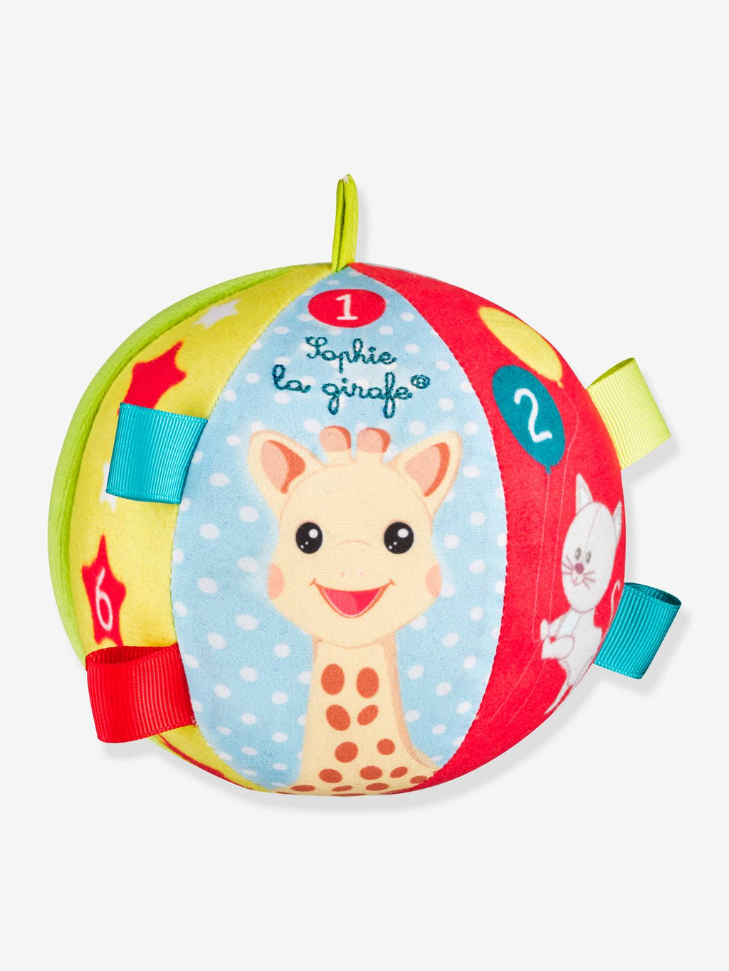 Ma 1ère balle d'éveil Sophie la Girafe vulli rouge