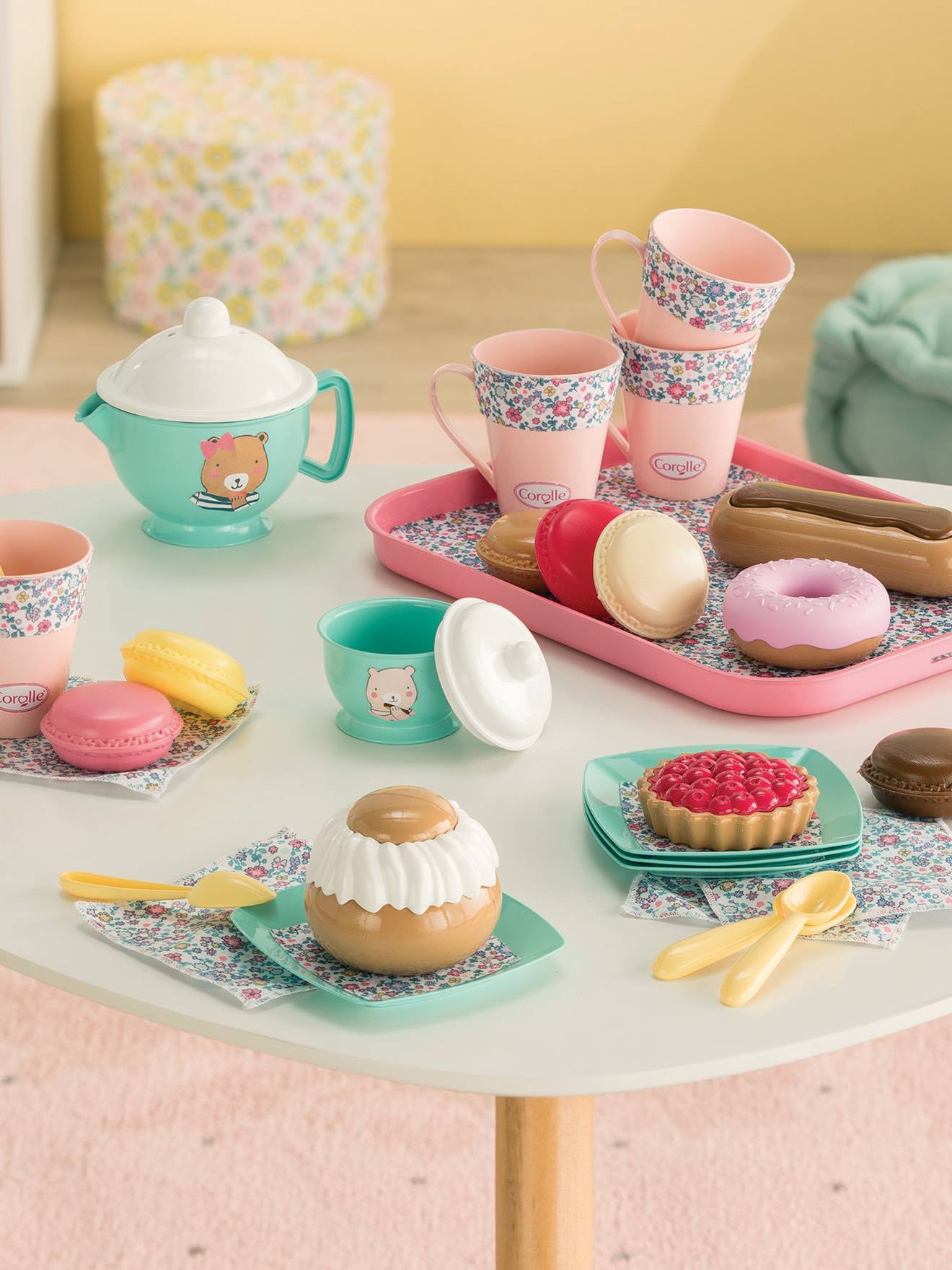 Ma dinette thé et Goûter multicolore