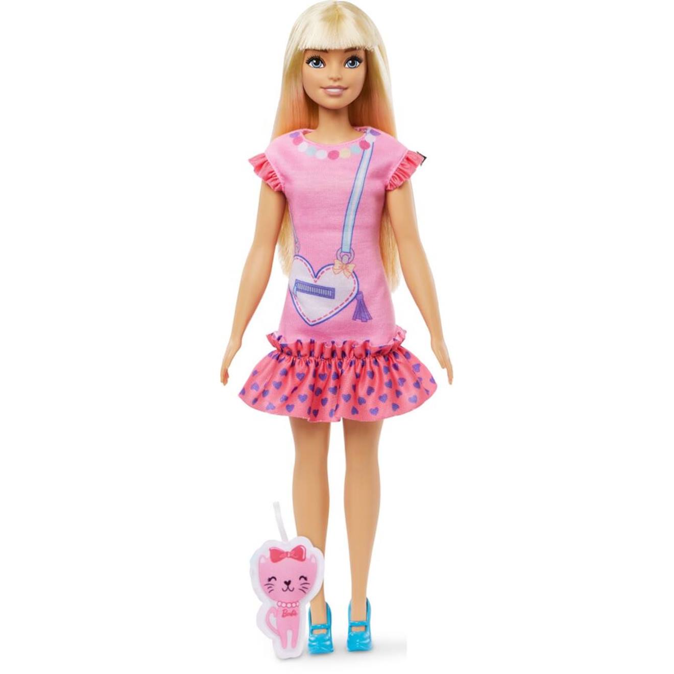 Ma première Barbie poupée mannequin malibu blonde multicolore