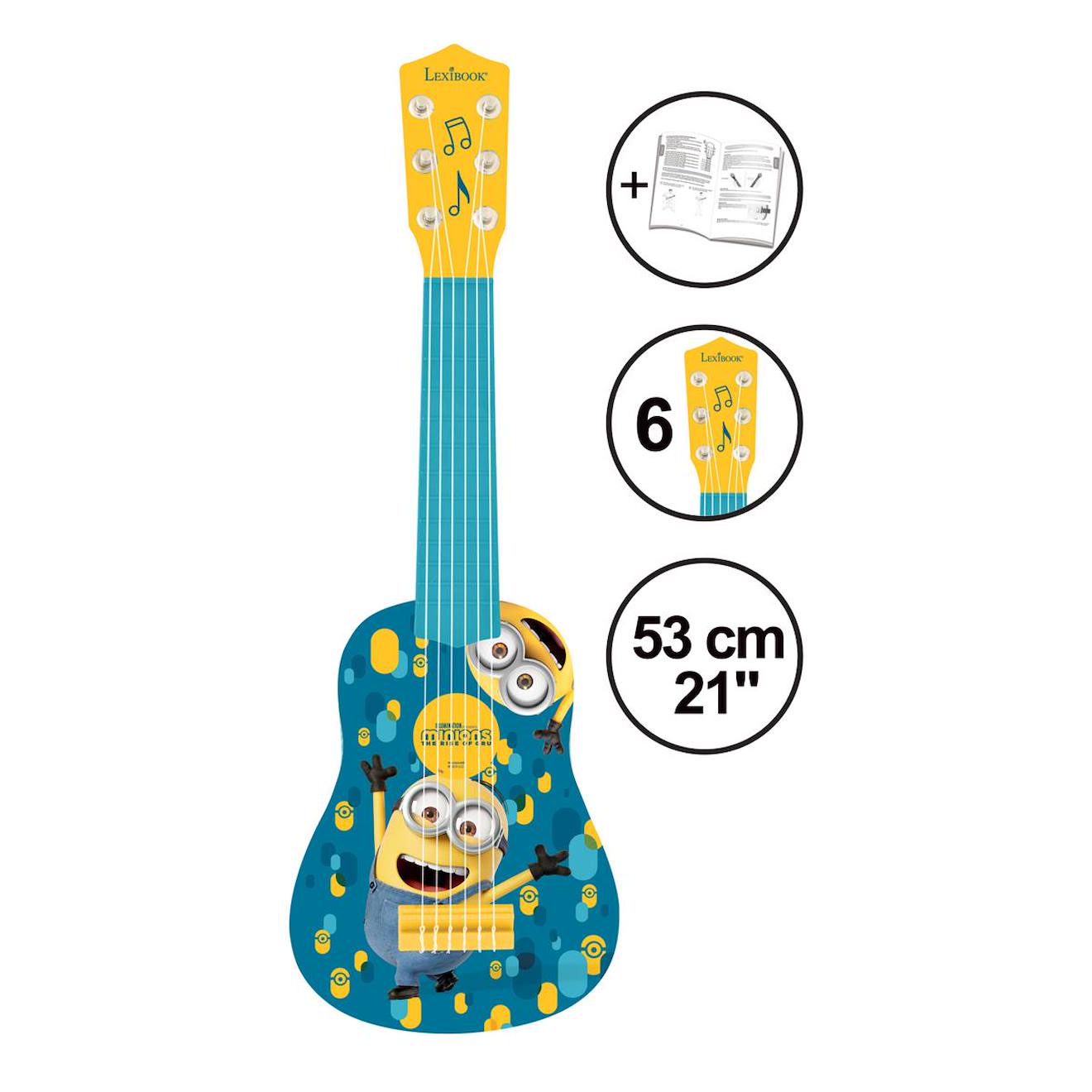 Ma première guitare Les Minions bleu