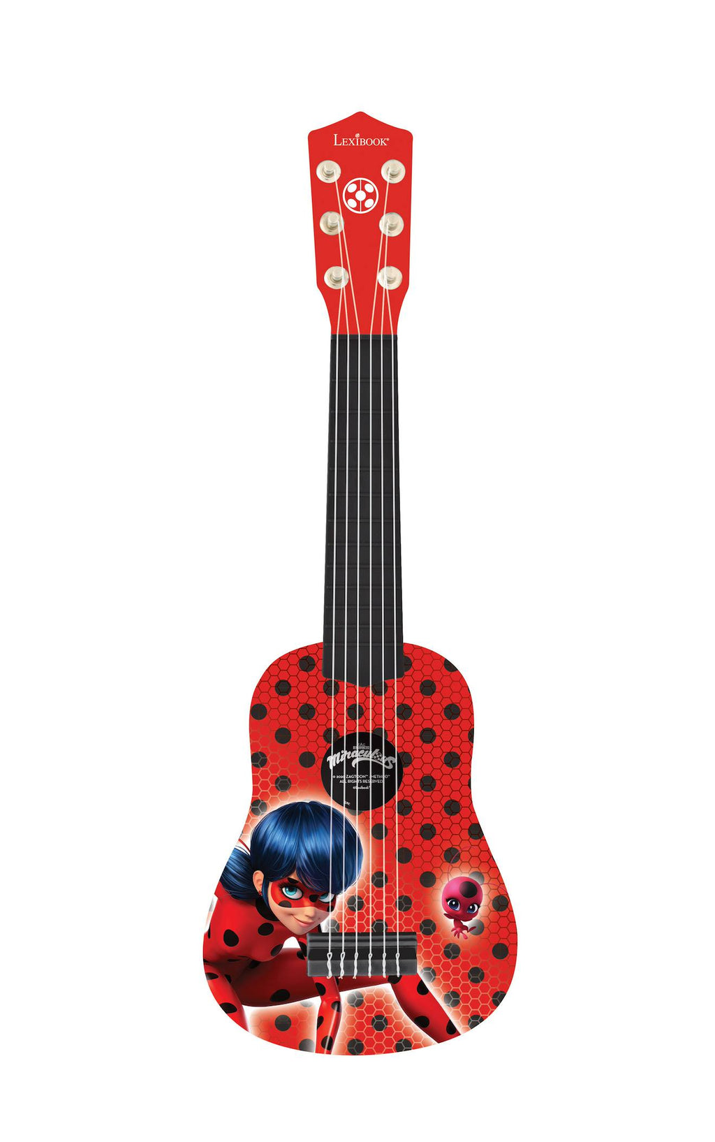 Ma première guitare miraculous rose