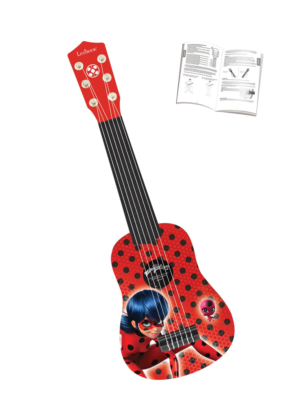 Ma première guitare miraculous rose