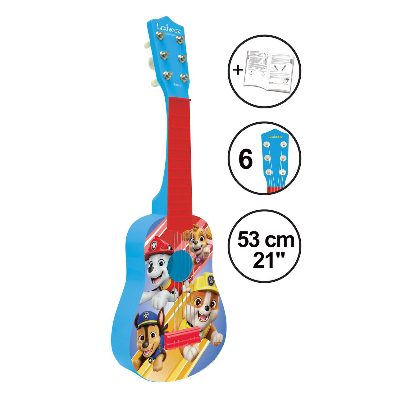 Ma première guitare Pat' Patrouille bleu