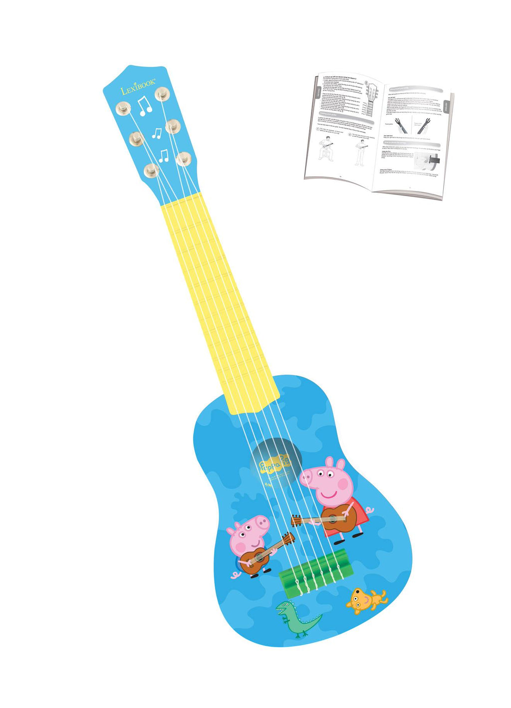 Ma première guitare Peppa Pig bleu