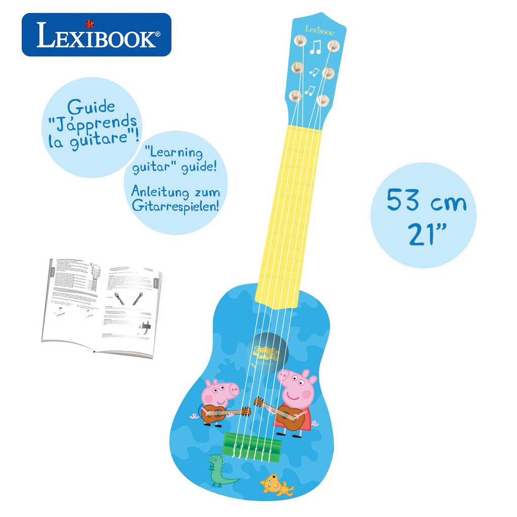 Ma première guitare Peppa Pig bleu