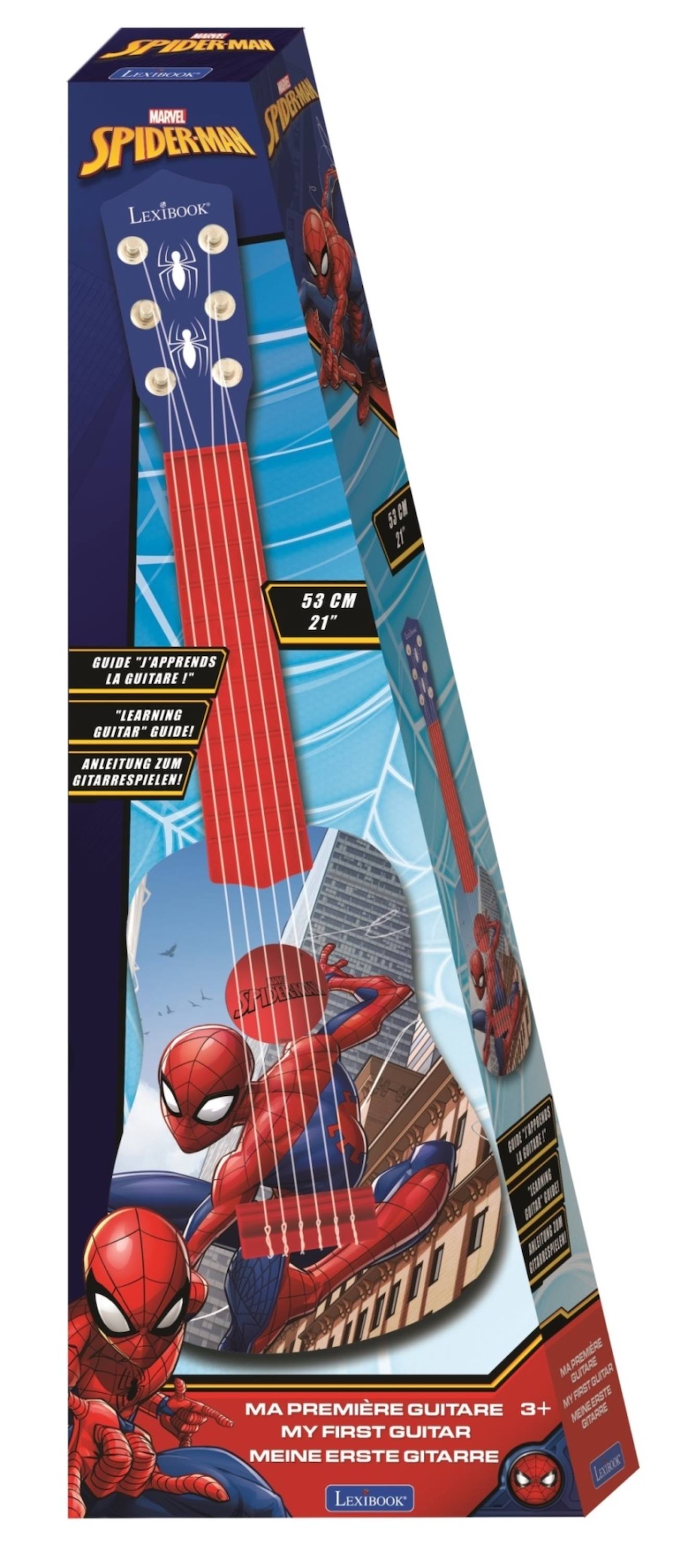 Ma première guitare Spider-Man bleu