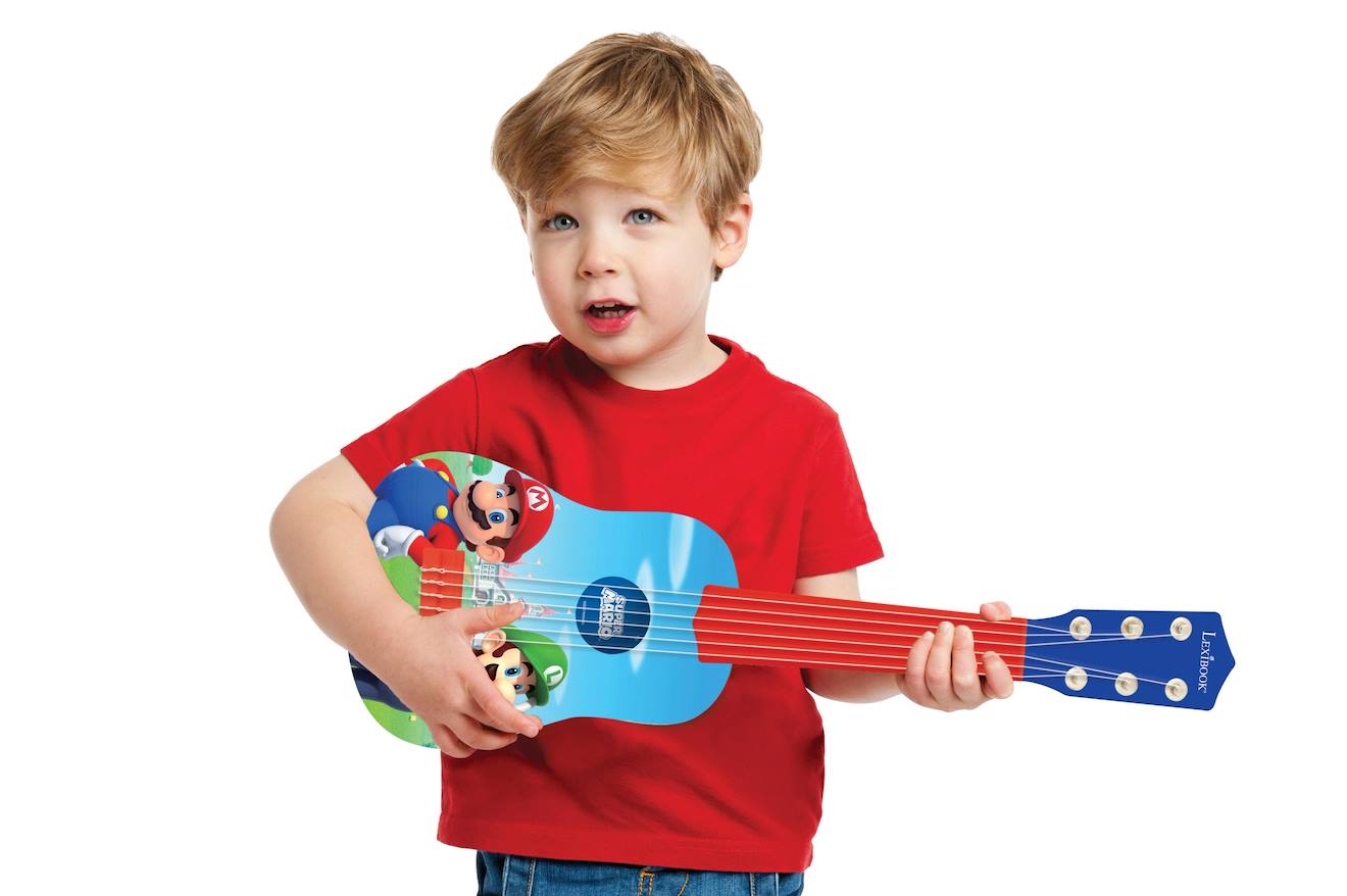 Ma première guitare Super Mario bleu
