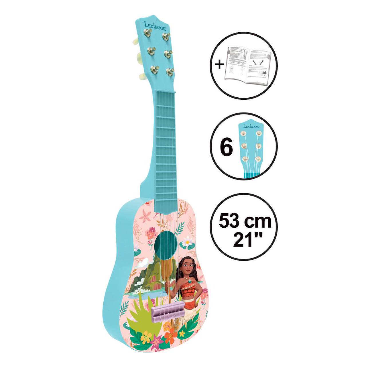 Ma première guitare Vaiana - Disney bleu
