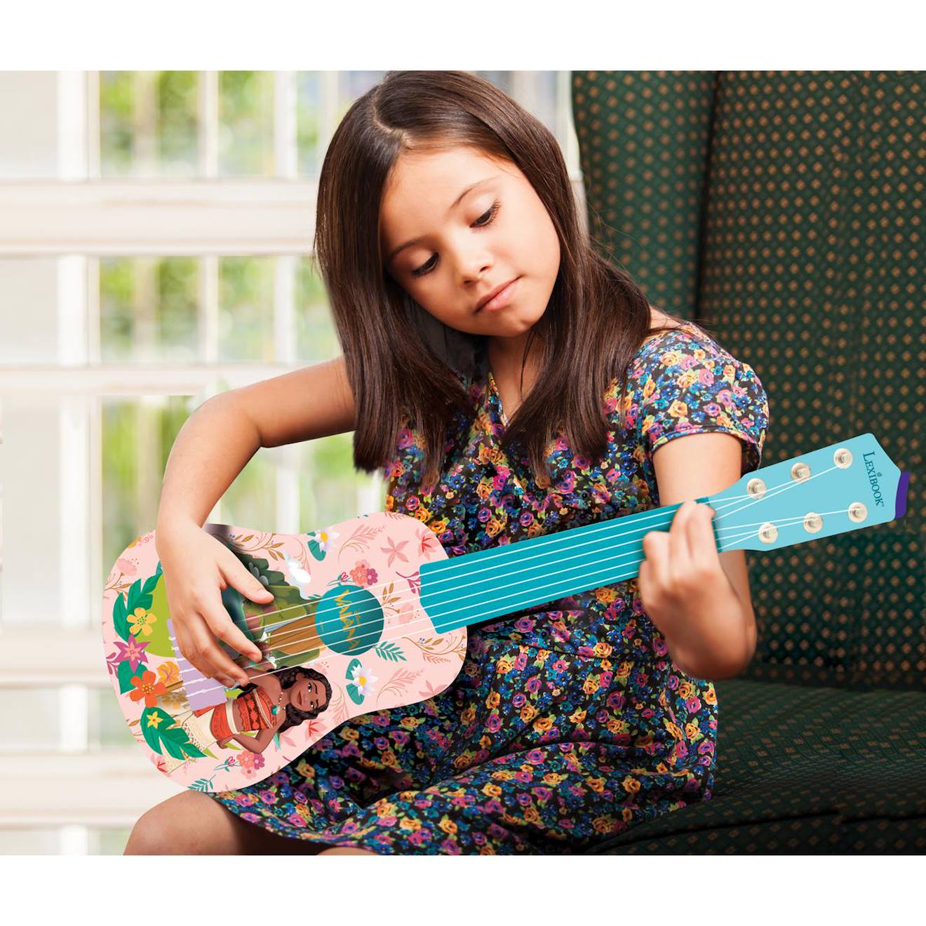 Ma première guitare Vaiana - Disney bleu