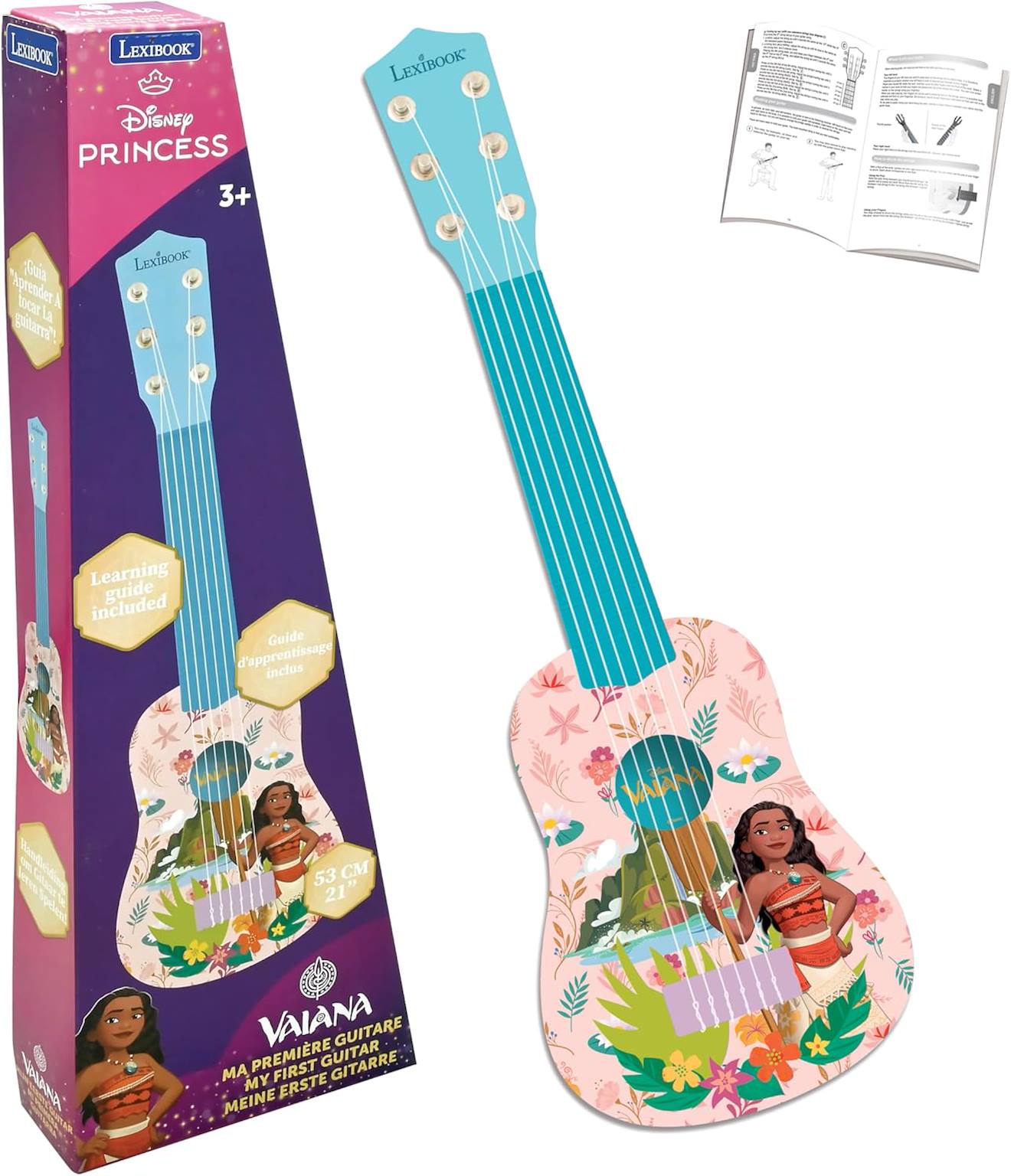 Ma première guitare Vaiana - Disney bleu