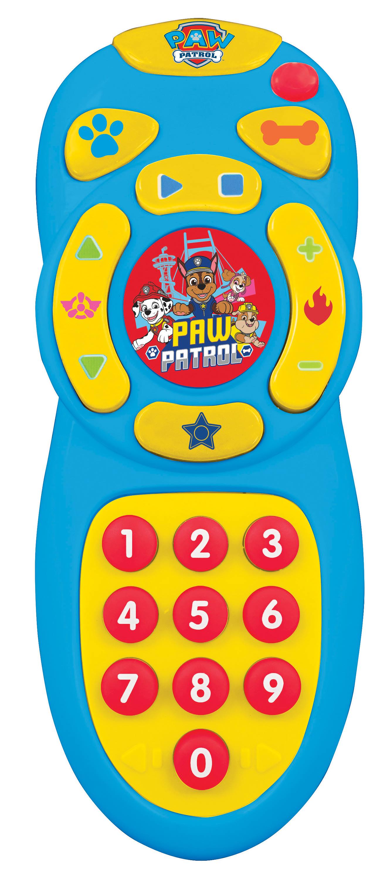 Ma première télécommande bilingue éducative la Pat'Patrouille FR/EN multicolore