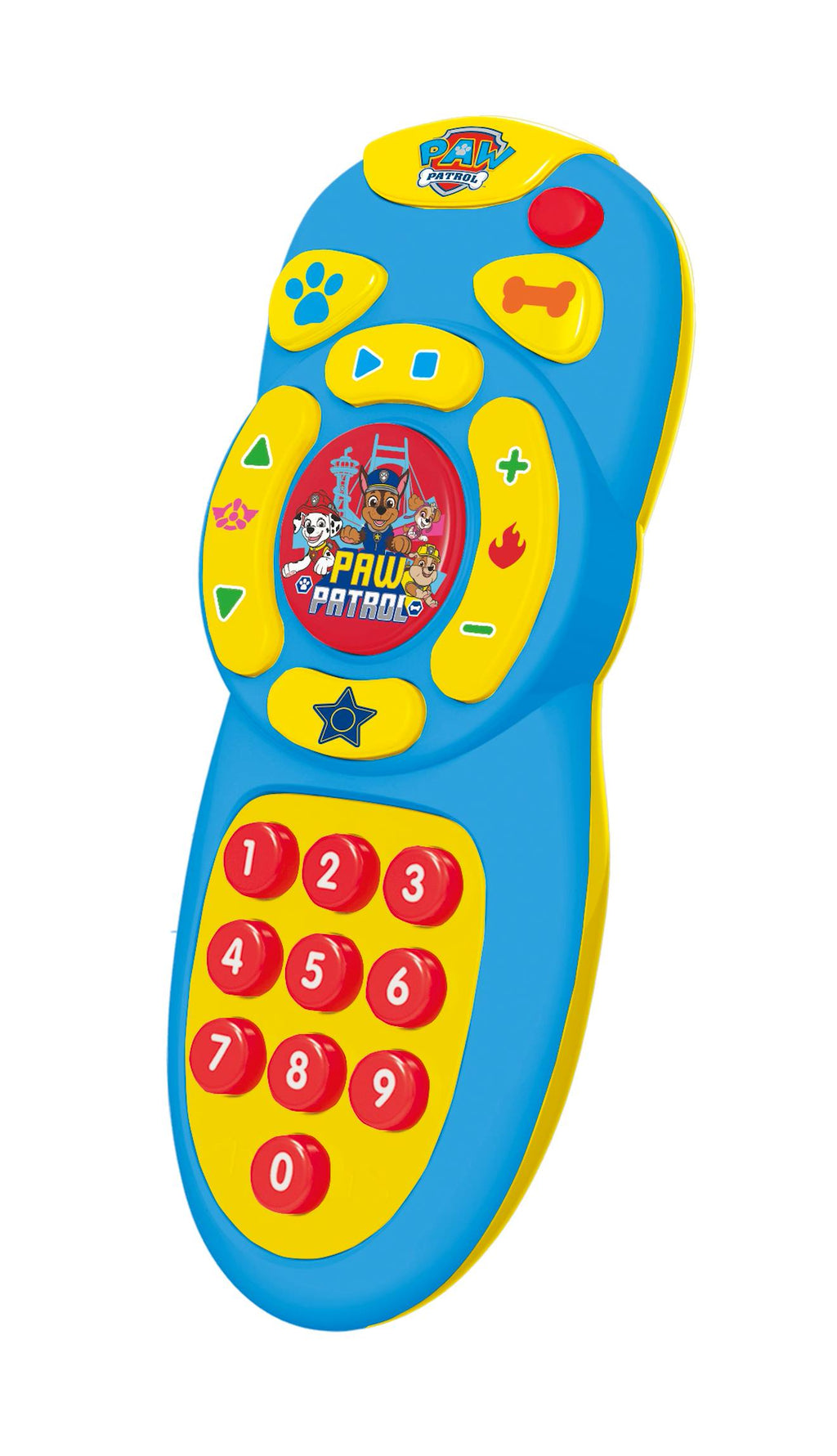 Ma première télécommande bilingue éducative la Pat'Patrouille FR/EN multicolore